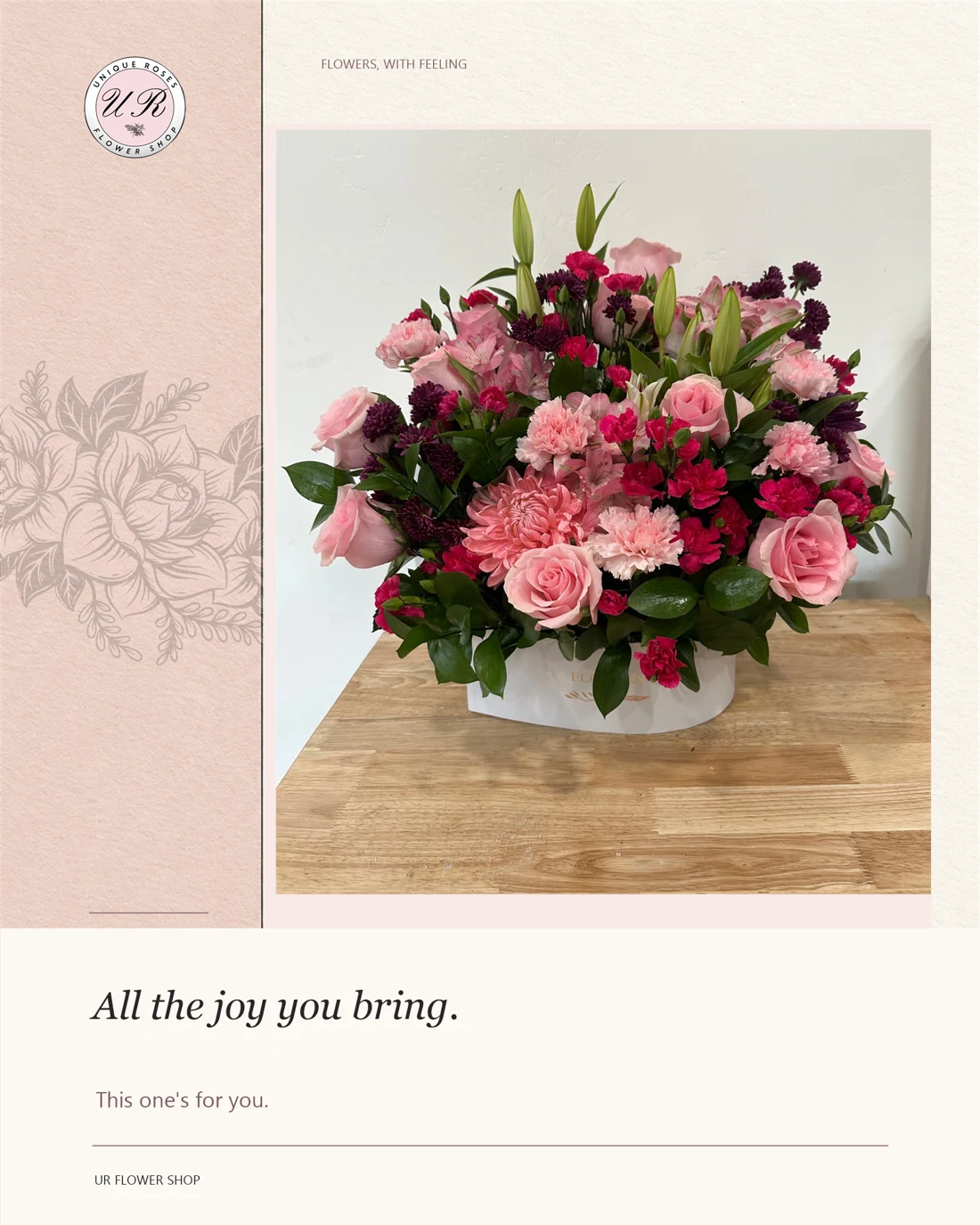 ur flower shop — Joy