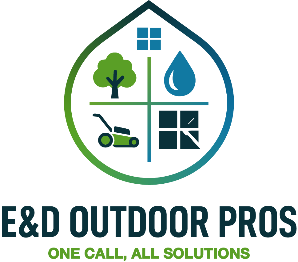 E and D Outdoor Pros logo