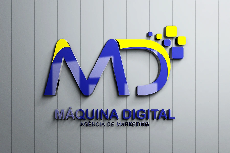 Máquina Digital brand identity